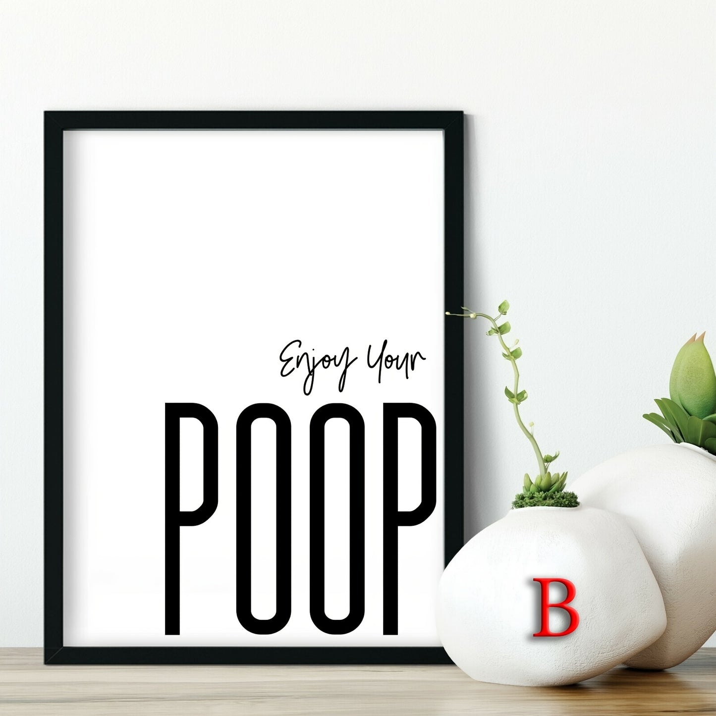 10pcs Bathroom Funny Quotes Posters - Frameless, 12"x8"