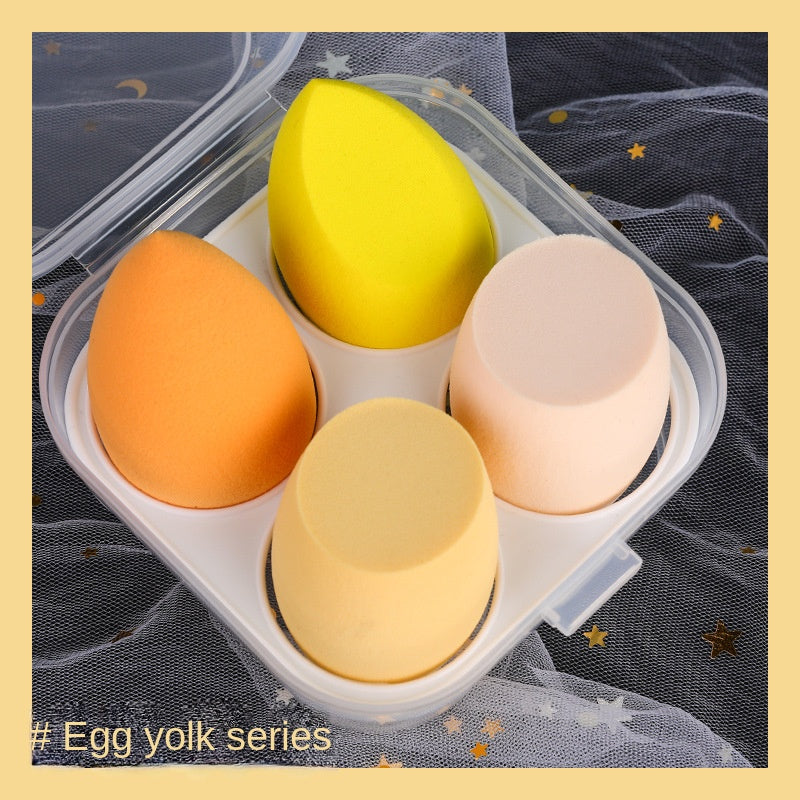 4pcs Makeup Sponge Set for Dry and Wet Use