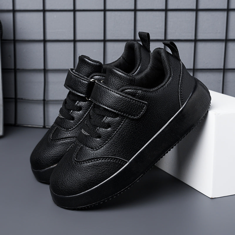 Fashion Leather Casual Shoes for Boys - Fall/Winter Ready