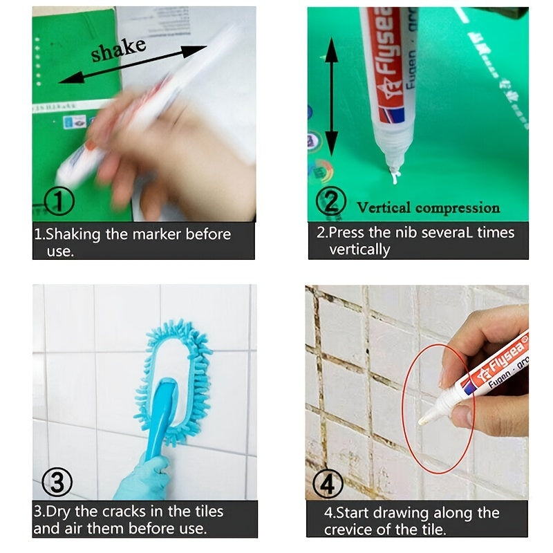 Color Waterproof Tile Gap Repair Pen