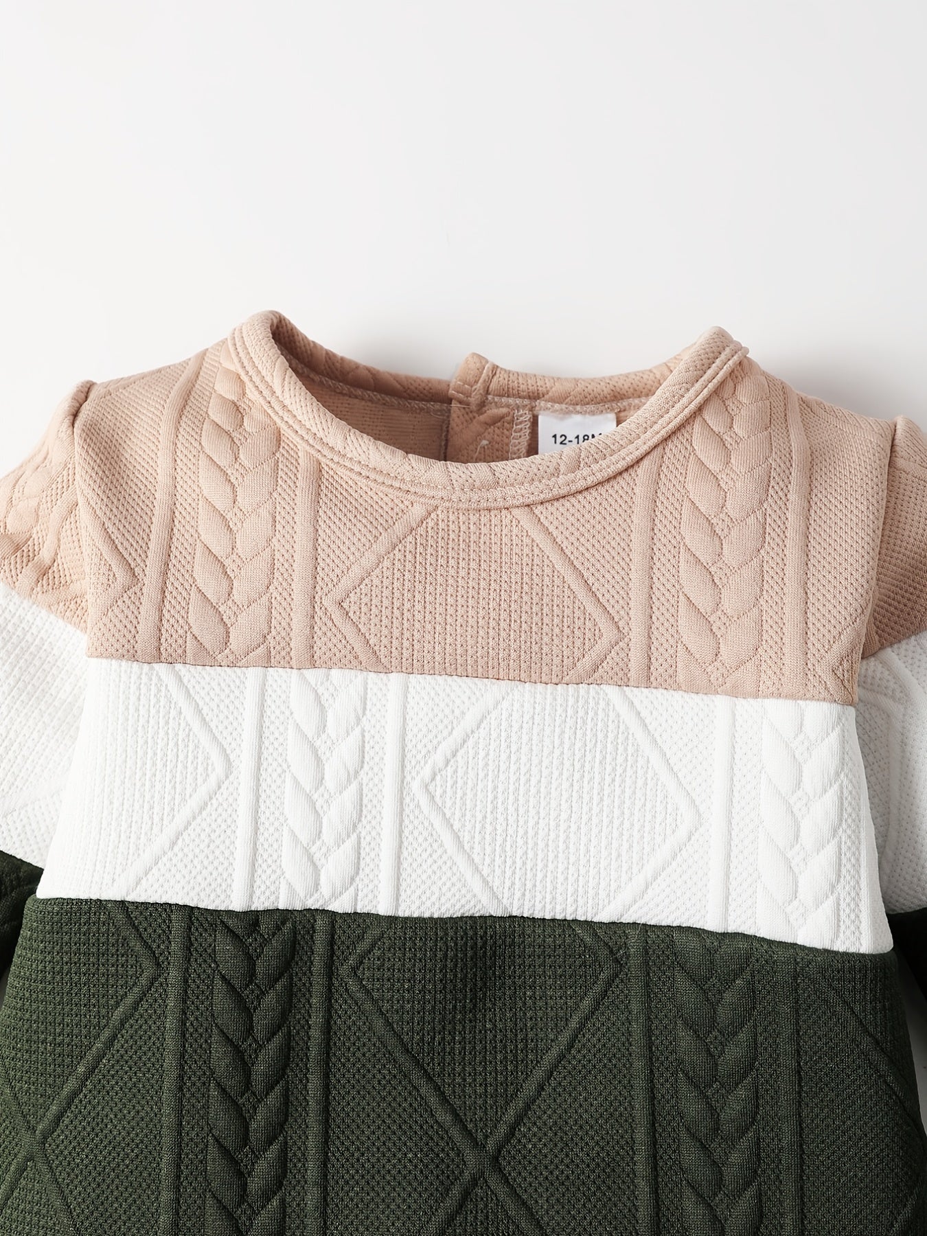 Boys Winter Warmth Color Block Pullover Top & Pants Set
