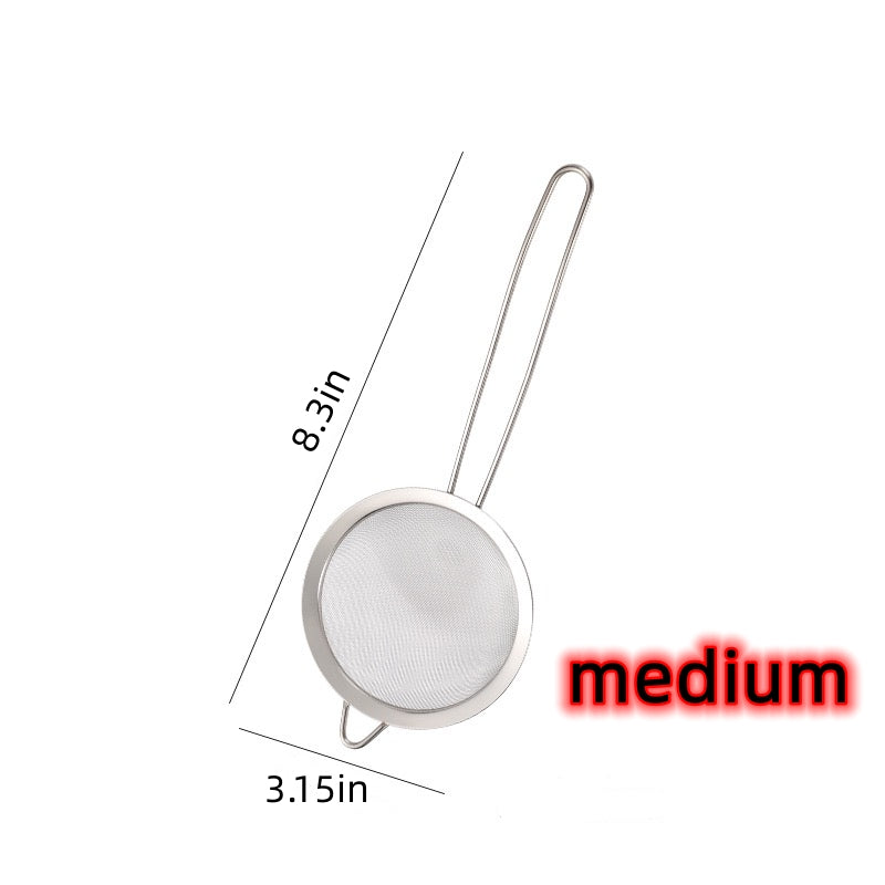 Stainless Steel Fine Mesh Strainer Set