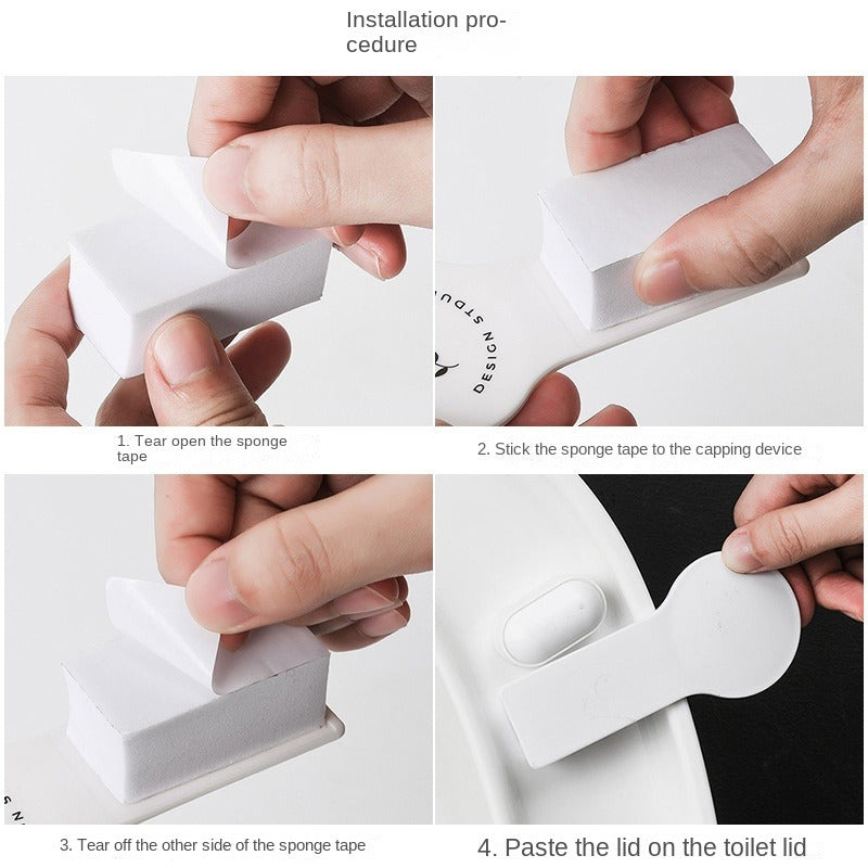 2 Pack Random Pattern Toilet Seat Lifter