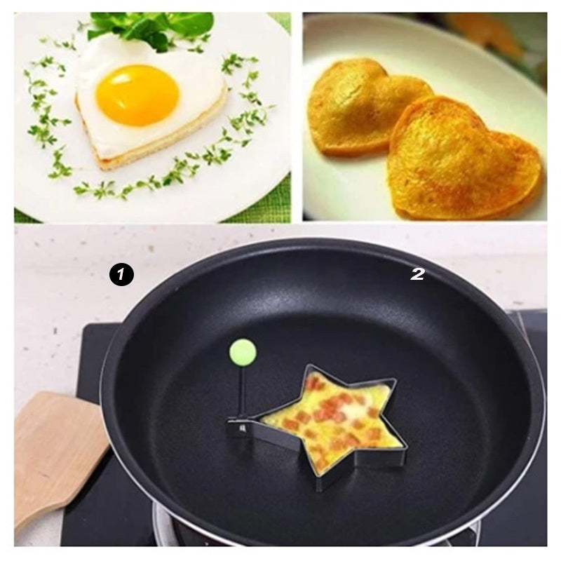 304 Stainless Steel Egg Rings