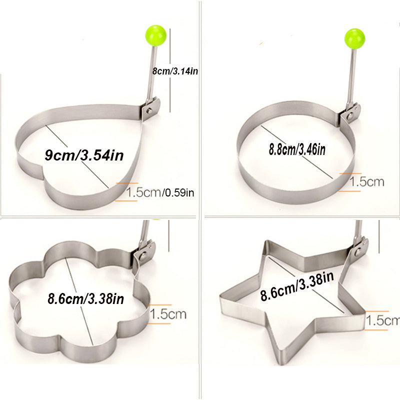 304 Stainless Steel Egg Rings