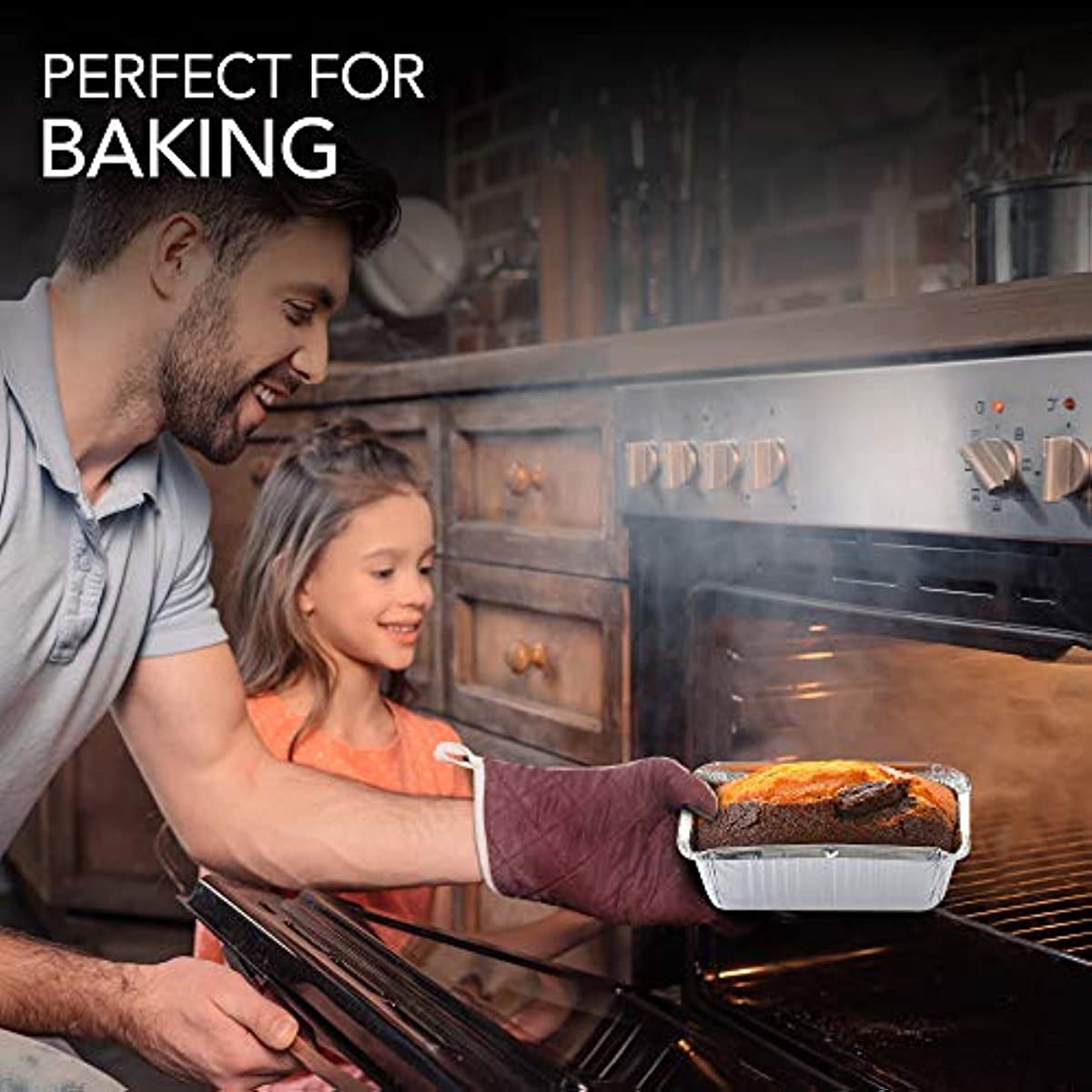 1 Lb Aluminum Loaf Pans (10/20/30pcs)