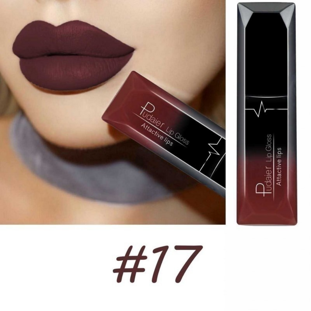 Matte Liquid Lipstick - Long-lasting, Wear-resistant, Non-stick Cup, Non-fading, Waterproof Lip Gloss