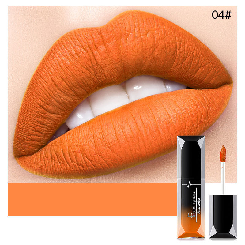 Matte Liquid Lipstick - Long-lasting, Wear-resistant, Non-stick Cup, Non-fading, Waterproof Lip Gloss