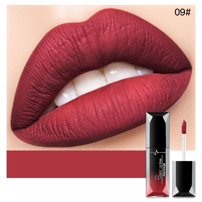Matte Liquid Lipstick - Long-lasting, Wear-resistant, Non-stick Cup, Non-fading, Waterproof Lip Gloss