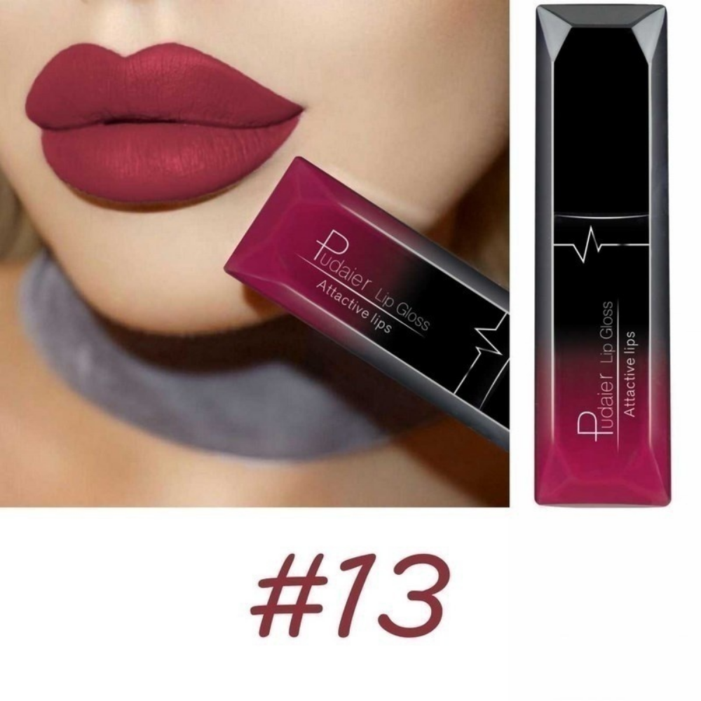 Matte Liquid Lipstick - Long-lasting, Wear-resistant, Non-stick Cup, Non-fading, Waterproof Lip Gloss