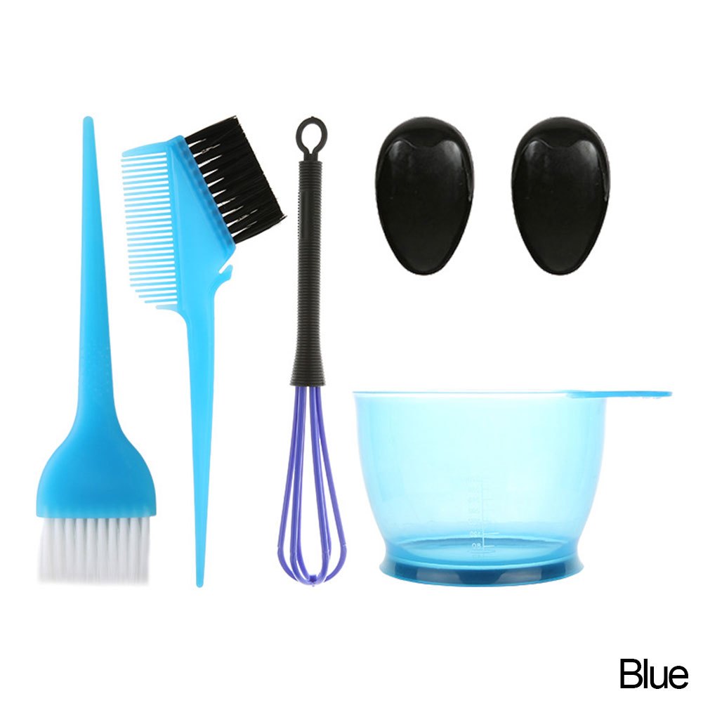 5PCS Hair Color Dye Bowl & Brush Tool Kit