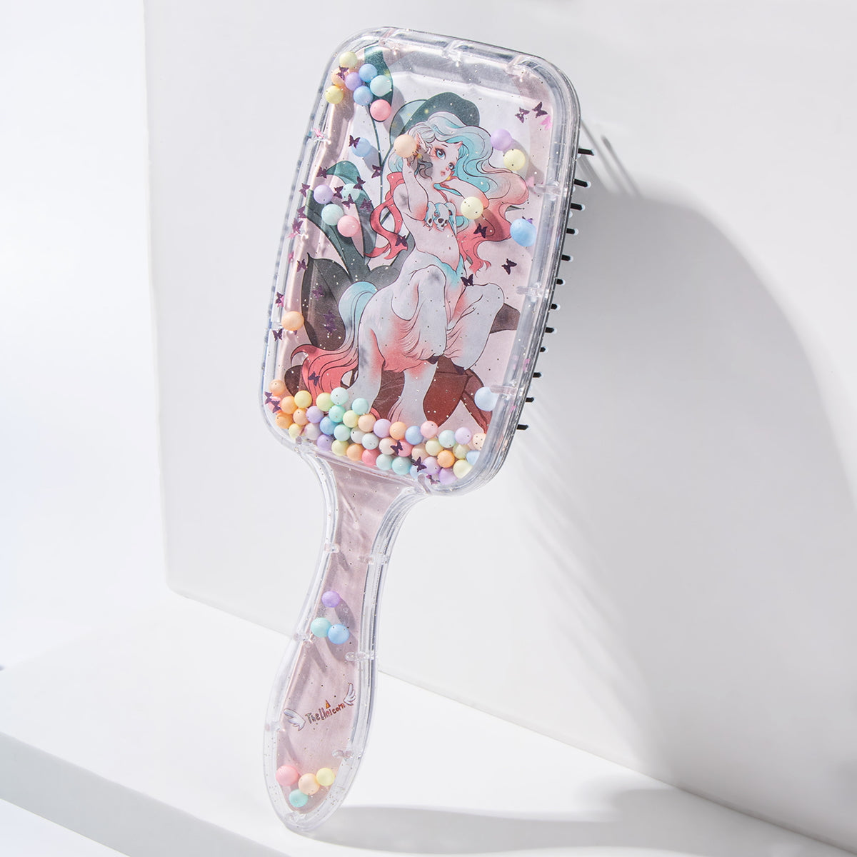 Cartoon Mermaid Princess Hair Brush with Air Cushion Massage Comb
