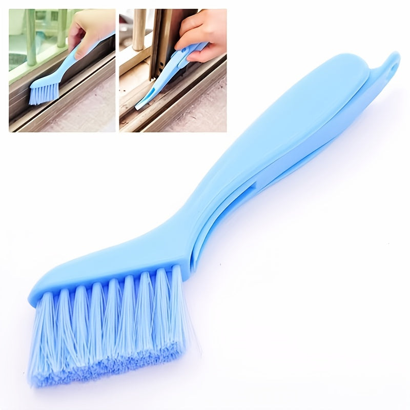 Set of 3 Crevice Brushes - Corner Brush, Screen Window Groove Cleaning Brush, Bathroom Dead Corner Brush, Door and Window Brush