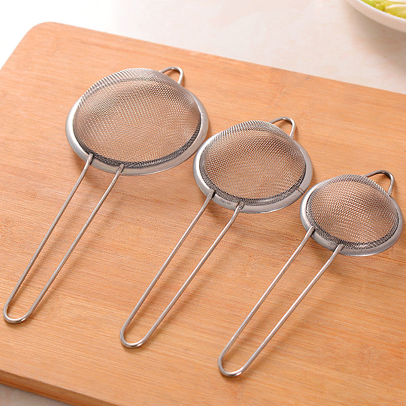 Stainless Steel Fine Mesh Strainer Set