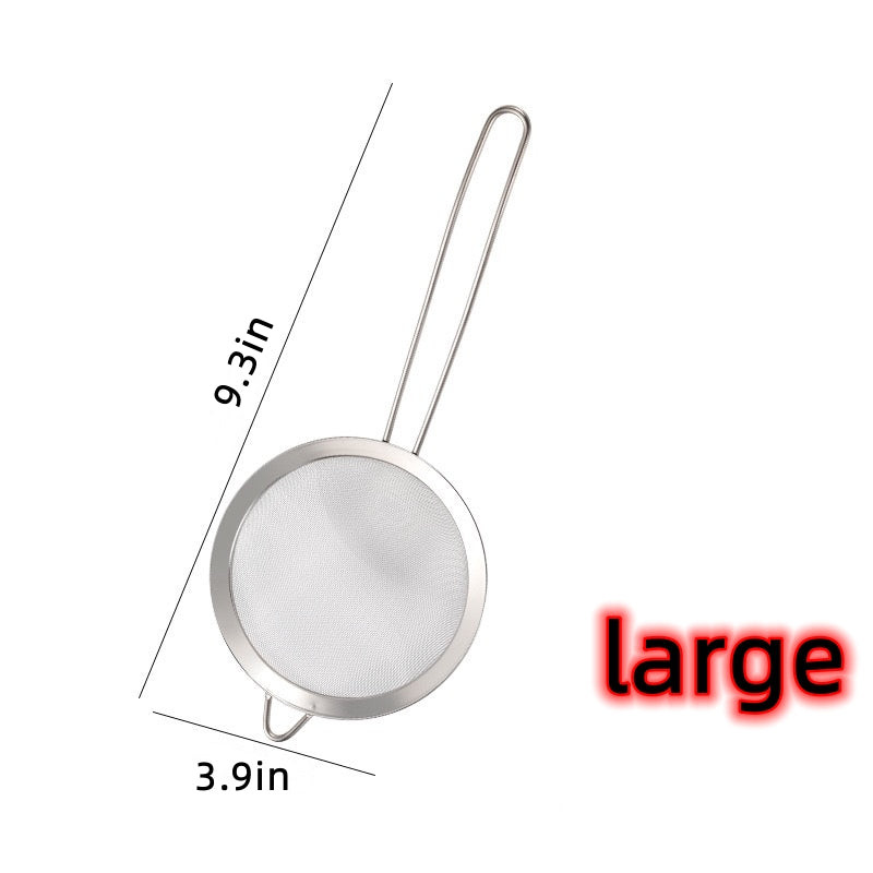 Stainless Steel Fine Mesh Strainer Set
