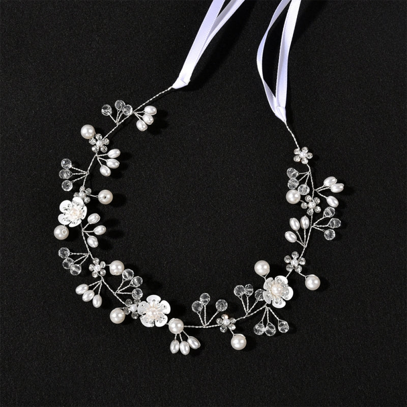 Crystal Pearl Bridal Headband