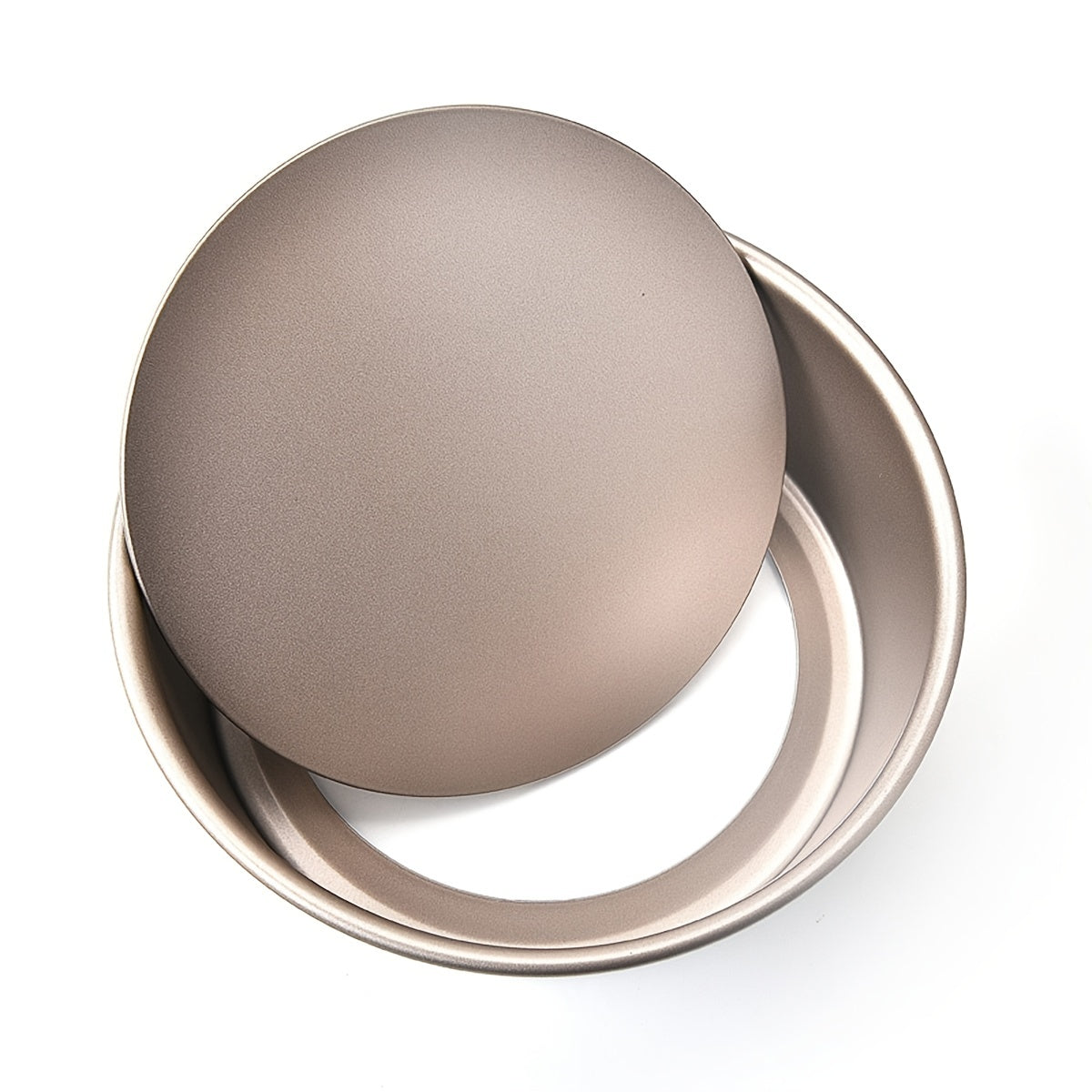 8-Inch Non-Stick Round Cake Pan with Removable Base