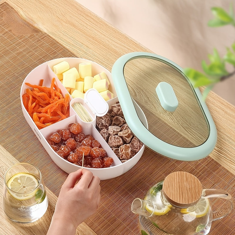 Food Grade Plastic Candy Dish and Dried Fruit Snack Box
