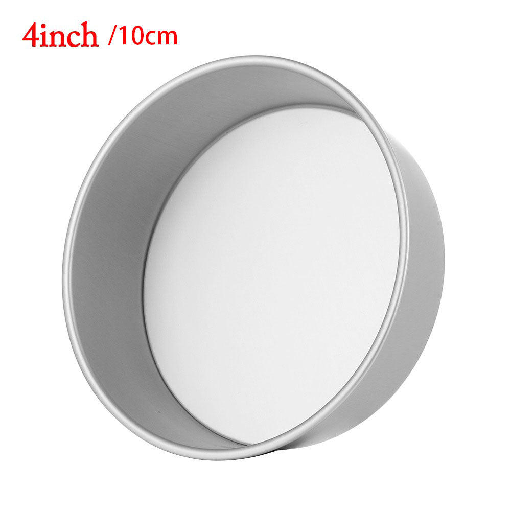 4/6 Inch Round Pattern Aluminum Alloy Cake Pan with Removable Bottom