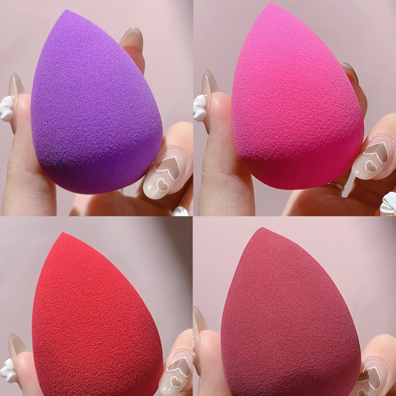 4pcs Makeup Sponge Set for Dry and Wet Use