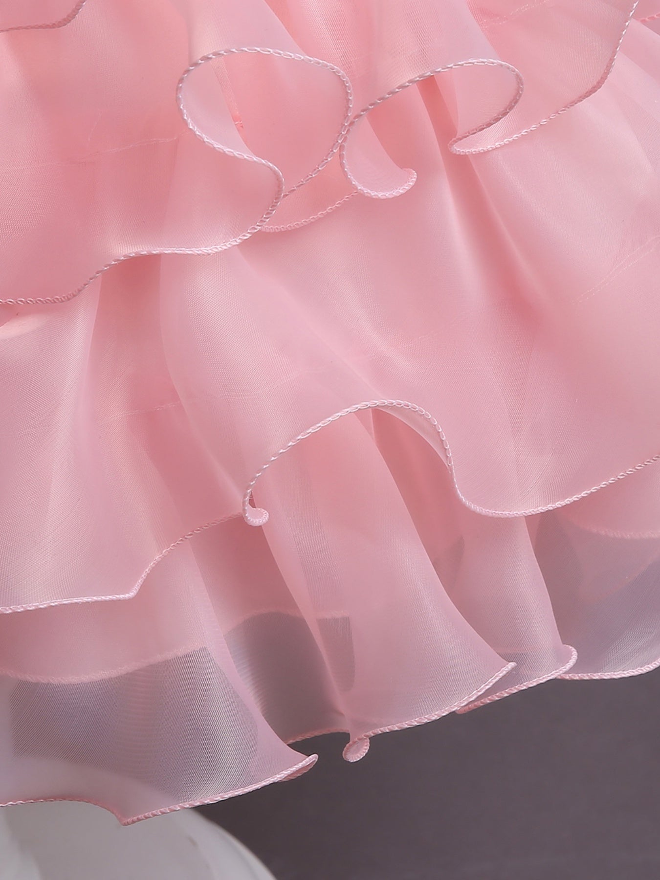 Cute Elegant Puff Sleeve Mesh Princess Dress