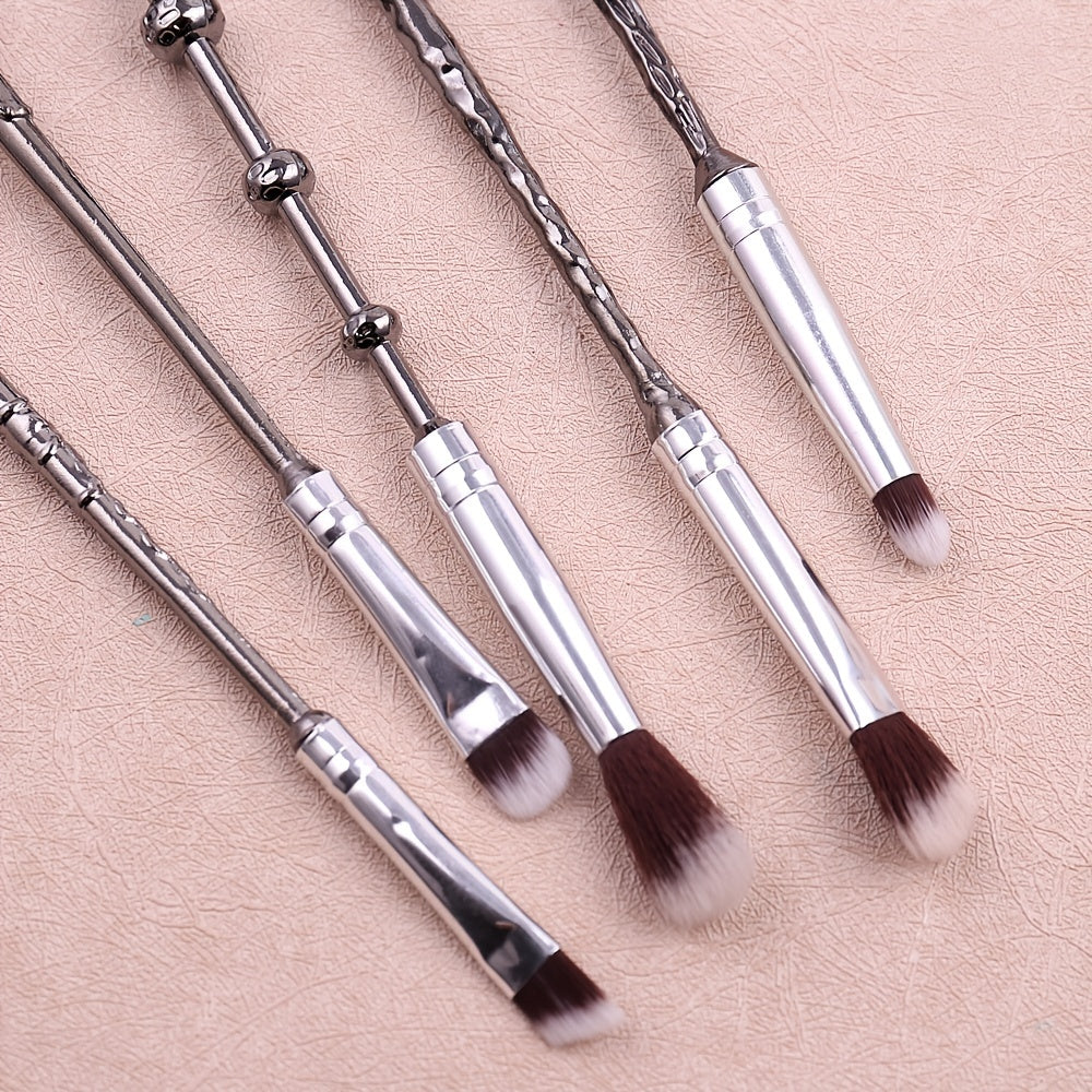 Makeup Brushes Set - 5pcs Wizard Wand Makeup Brushes