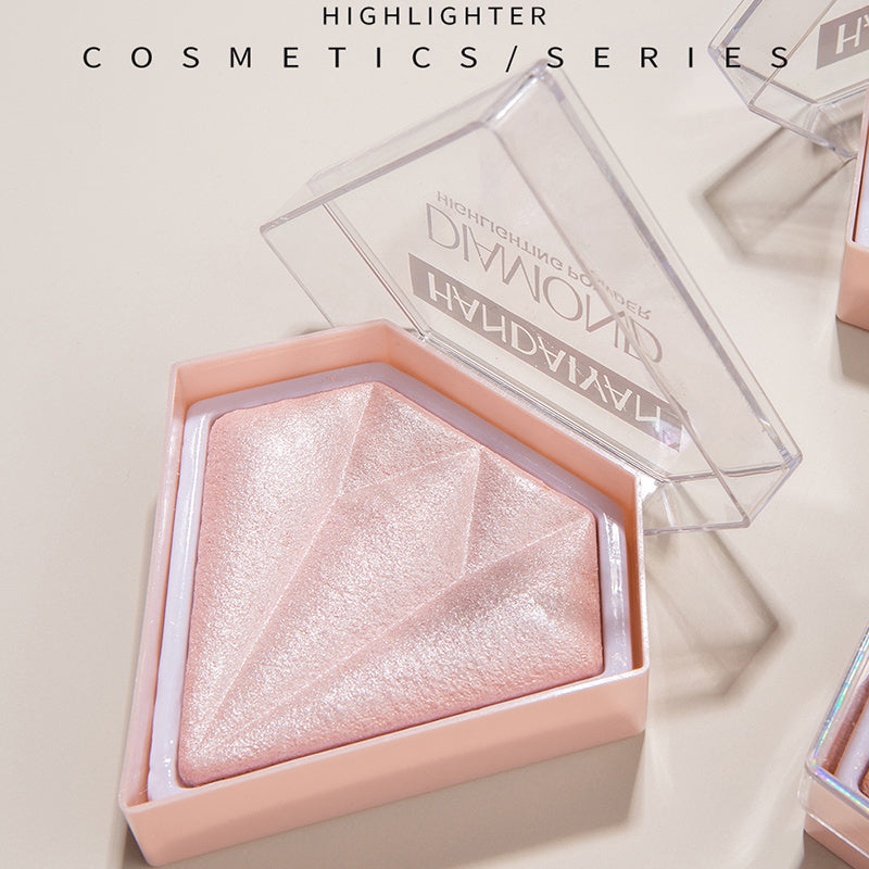 Diamond Highlighter Powder: Radiant, Long-lasting Makeup