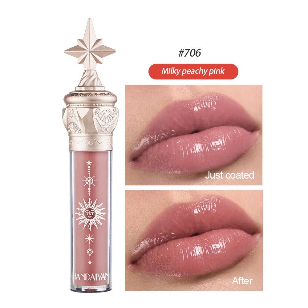 SHINY STAR Moisturizing Long-Lasting Mirror Lip Glaze Lipstick
