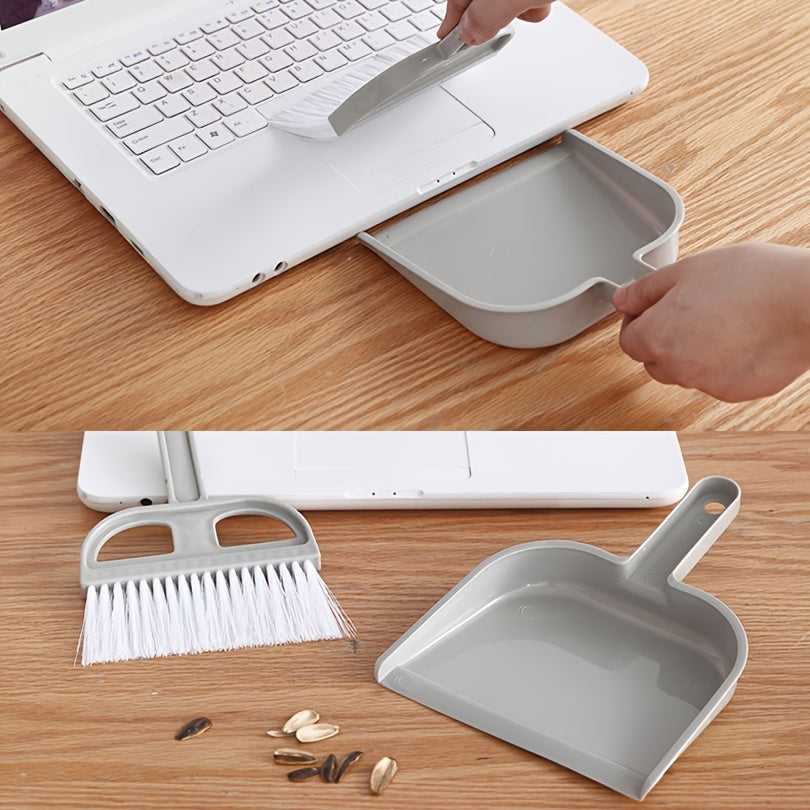 Compact Pet Broom and Dustpan Set