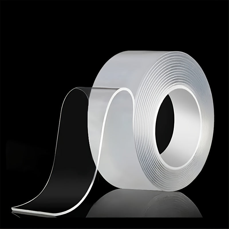 Nano Tape Roll - Double Sided, Transparent, Reusable, Waterproof Adhesive Tape
