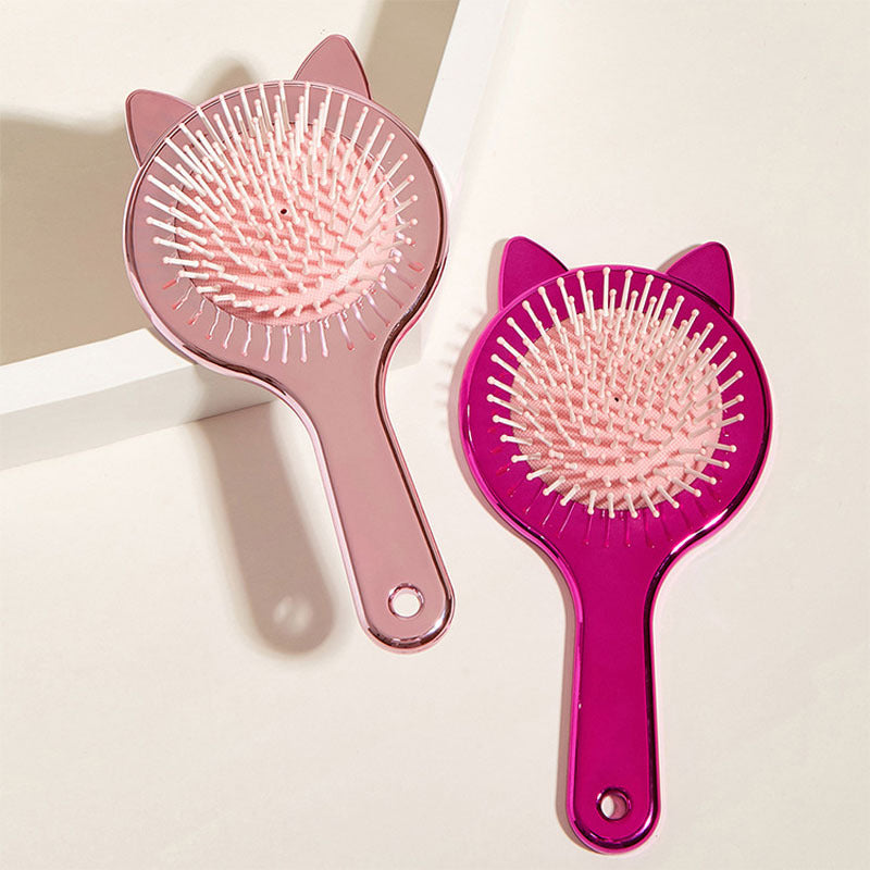Cat Hair Brush with Scalp Comb and Air Cushion