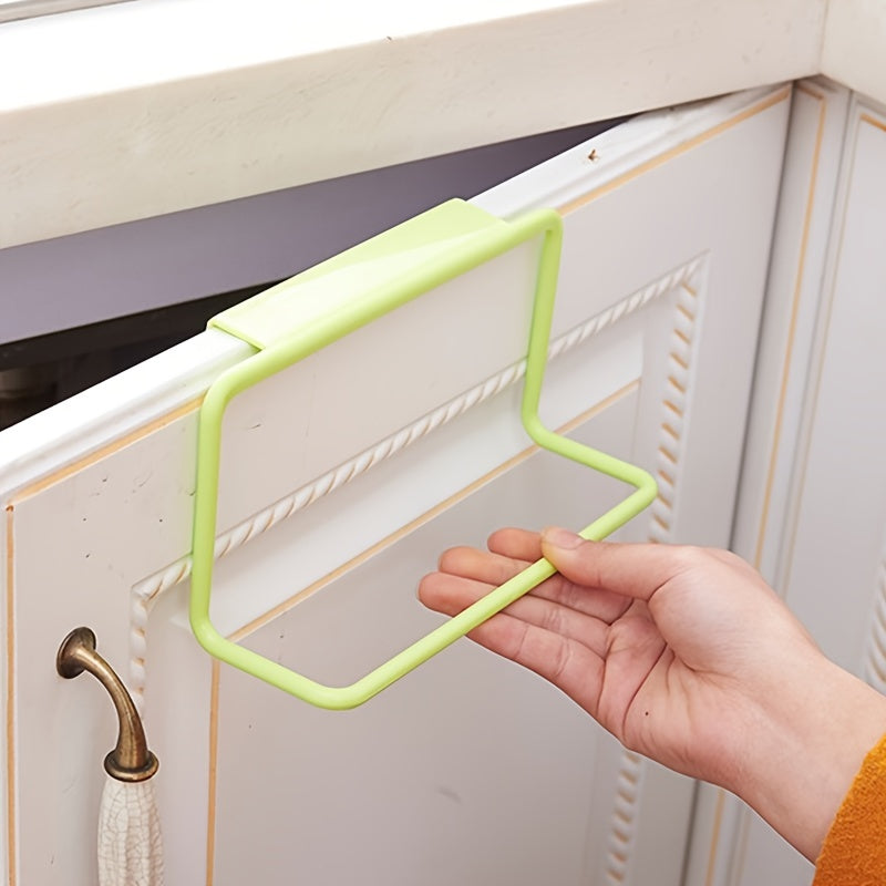 Over-the-Cabinet Kitchen Dish Towel Bar - Space-Saving Storage Solution