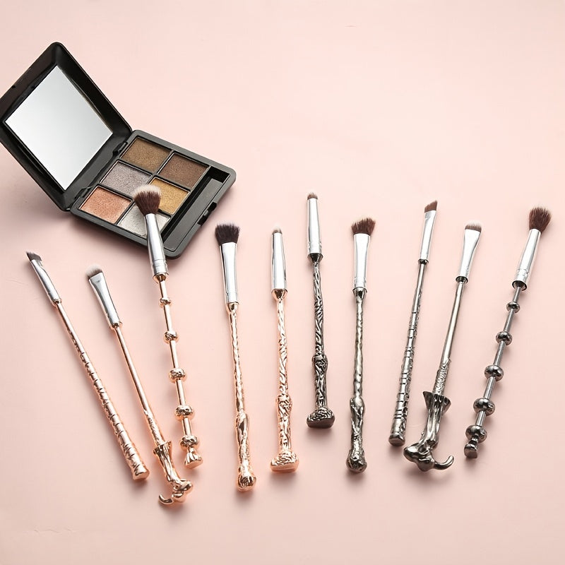 Makeup Brushes Set - 5pcs Wizard Wand Makeup Brushes