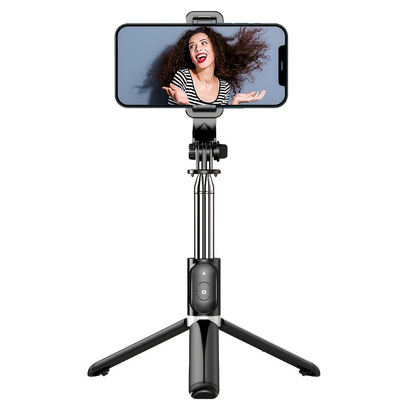 All-in-One Wireless Selfie Stick Tripod with Remote Control