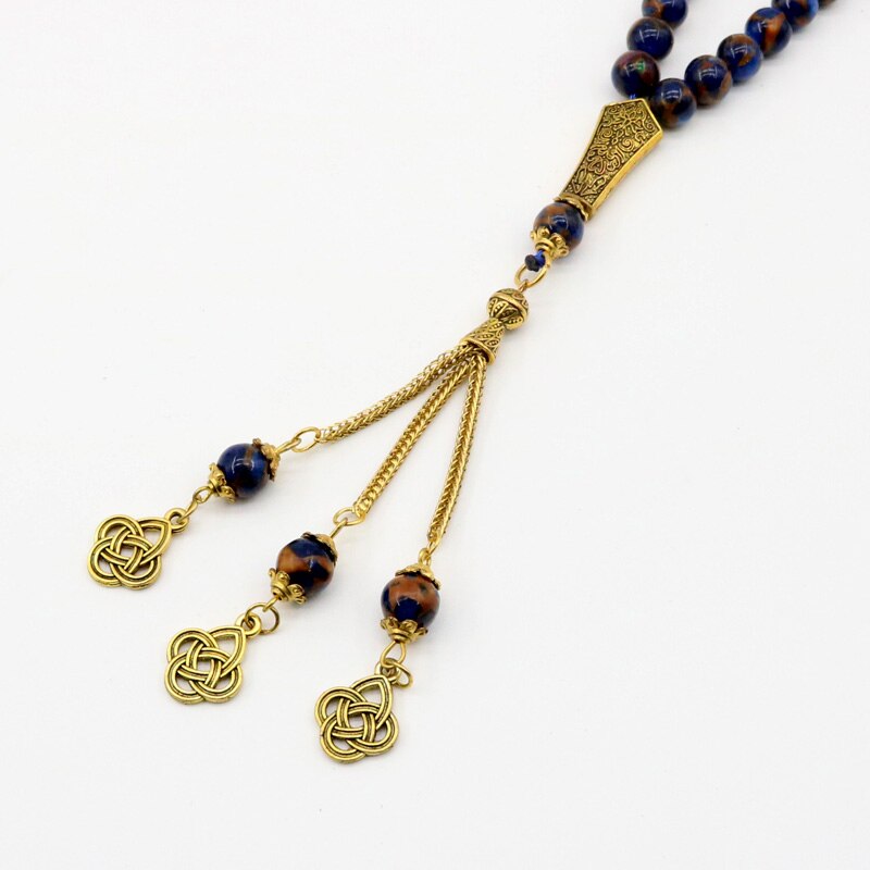 51 99 Beads Agate Tasbih Muslim Bracelet