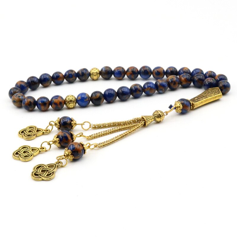 51 99 Beads Agate Tasbih Muslim Bracelet