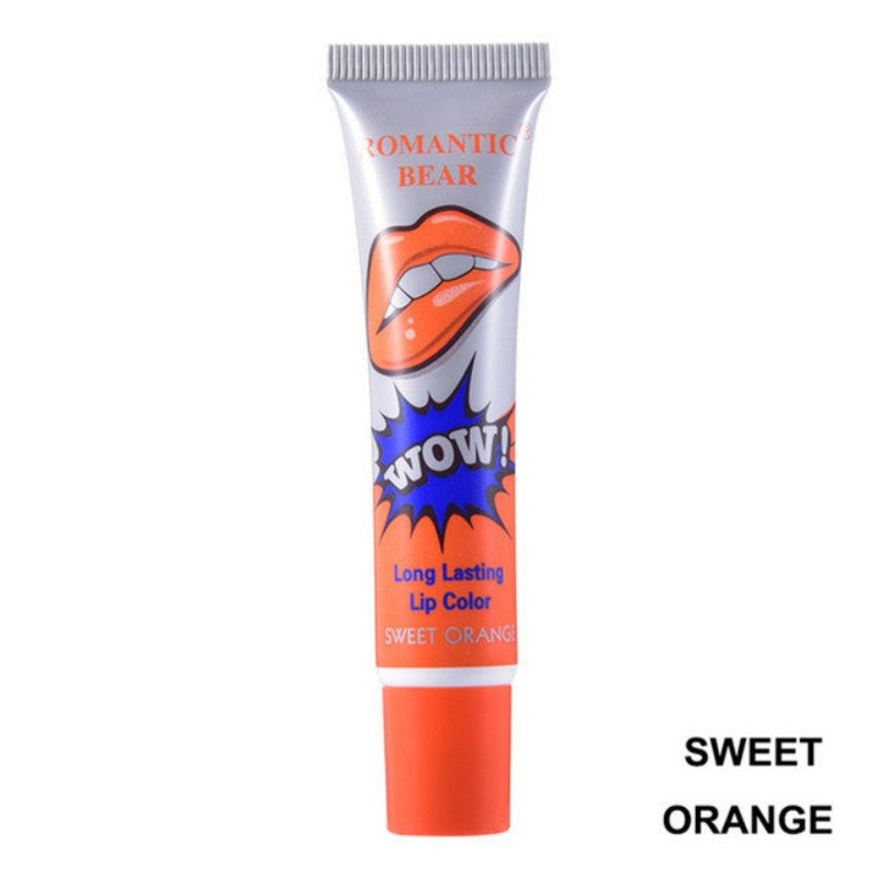 Moisturizing Peel-Off Liquid Lipstick - 6 Colors, Waterproof, Long-lasting, Lip Gloss Mask, Makeup Tear Pull Lip Lint Cosmetics
