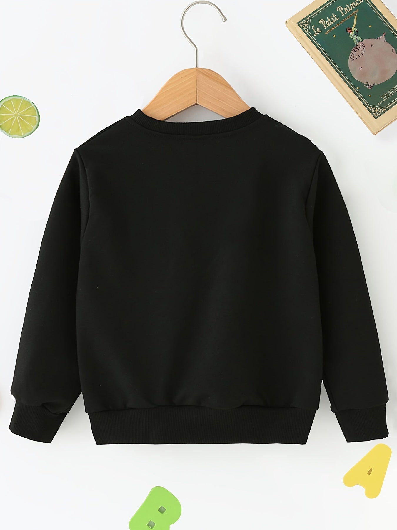 Boys' Creative Print Pullover Sweatshirt
