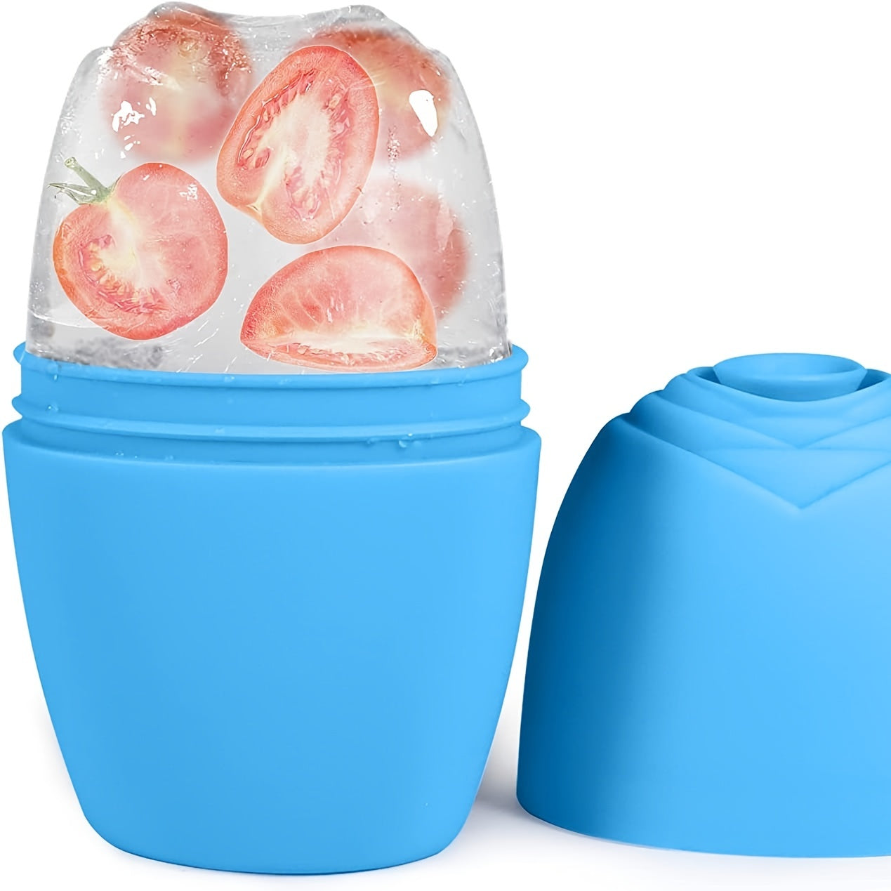 Sky-Blue Facial Ice Roller Mould