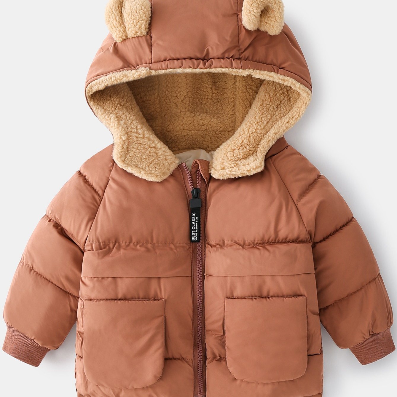 Boys & Girls Hooded Puffer Coat