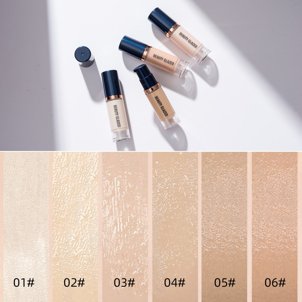 "Unleash Your Beauty: 6 Color Liquid Foundation BB CC Cream Matte Base Primer Moisturizing"