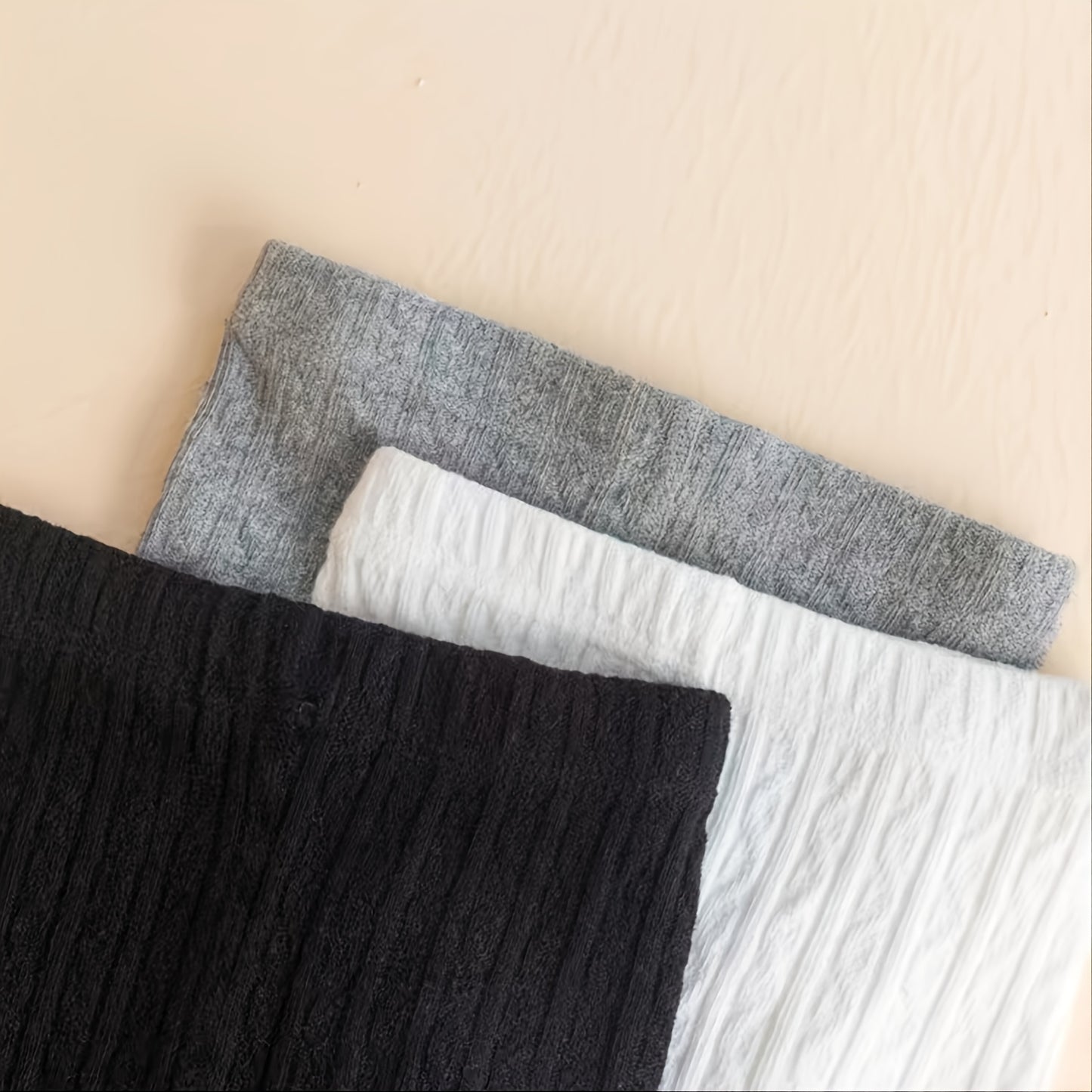 Baby Girls Thick Knit Leggings Socks