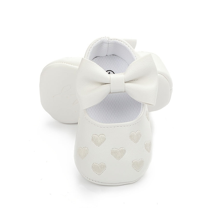 Infant Baby Girls Soft-Soled Anti-Slip Prewalker Shoes