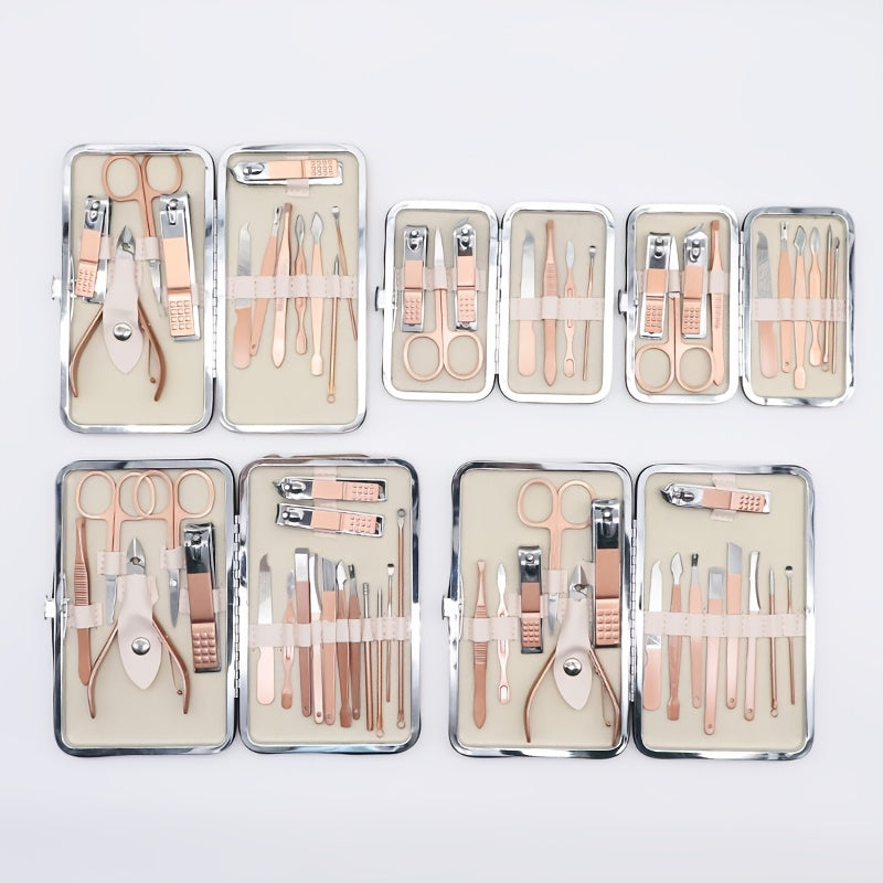Elite Rose Golden Nail Clipper Set