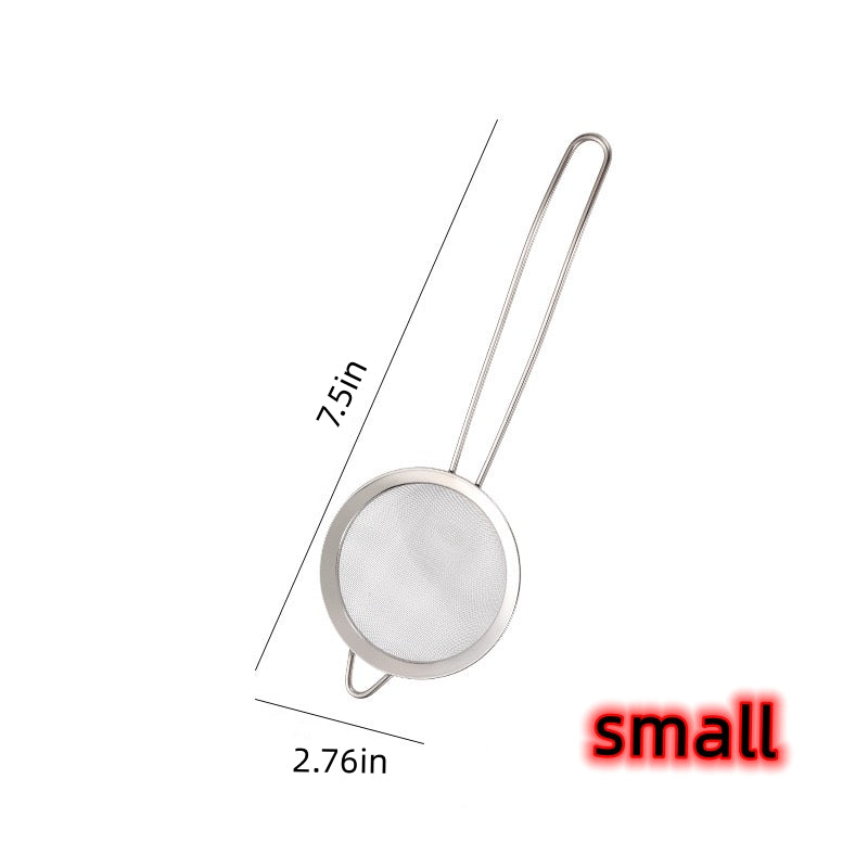 Stainless Steel Fine Mesh Strainer Set