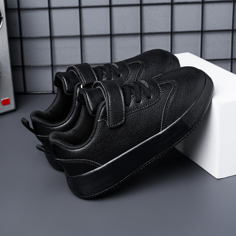 Fashion Leather Casual Shoes for Boys - Fall/Winter Ready