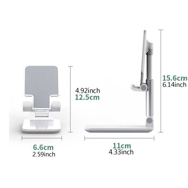 Adjustable Aluminum Cell Phone Stand for Desk