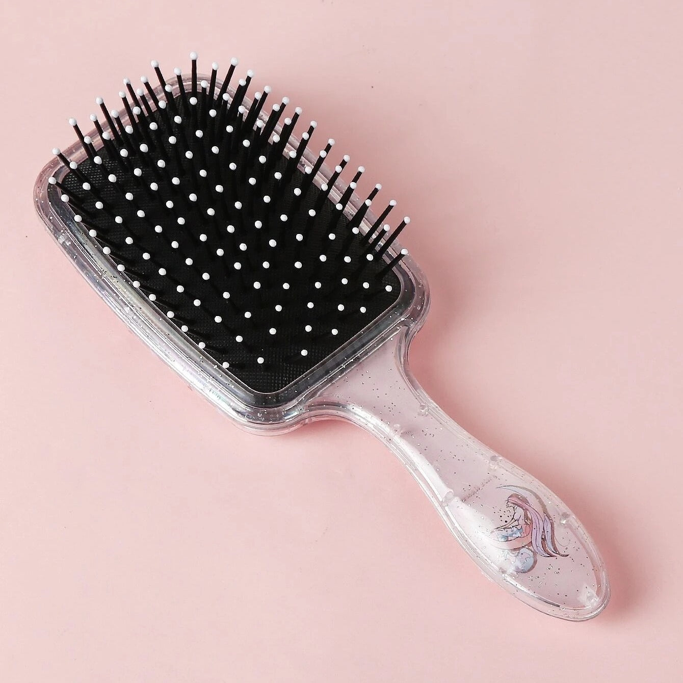 Cartoon Mermaid Princess Hair Brush with Air Cushion Massage Comb