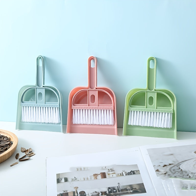Compact Pet Broom and Dustpan Set
