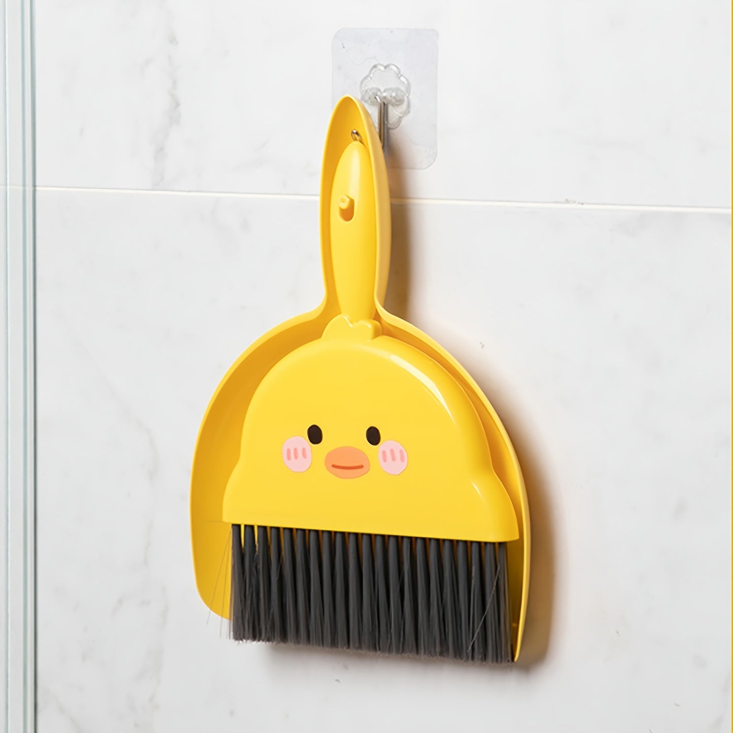 Small Yellow Duck Mini Desk Sweeper Set
